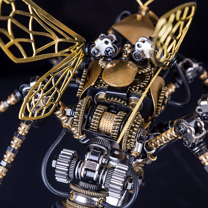 Steampunk Wasp 3D Metal Puzzle DIY Kit - Creative Model Assembly for Teens and Adults 3D Puzzle Model Kit Diyengmod