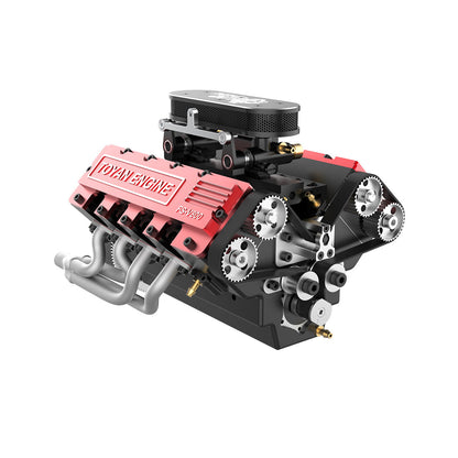 TOYAN FS-V800 28cc Nitro V8 Engine Kit - Build Your Own High-Performance Model Engine for RC Vehicles RC Engine Diyengmod