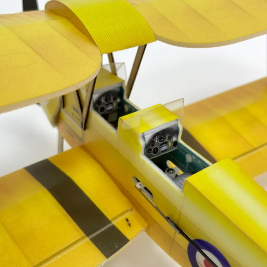 MinimumRC Tigermoth 4CH Ready-to-Fly Mini RC Biplane Airplane Model RC Airplane Diyengmod