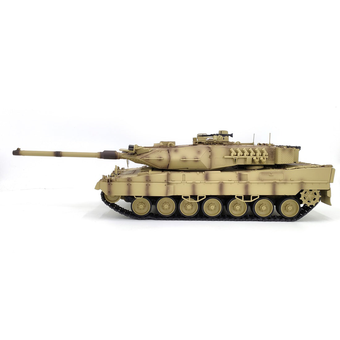 1/16 Scale Remote-Controlled German Leopard 2A7 Battle Tank with Realistic Lights, Sounds, and Customizable Features RC Tank Diyengmod