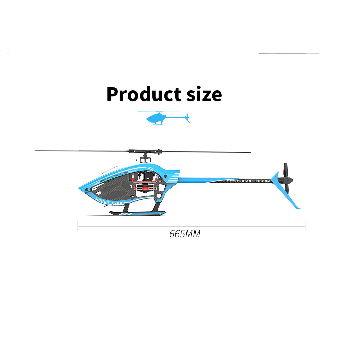 YU XIANG F280 2.4G 6CH RTF Brushless Stunt Helicopter with Direct Drive and Electronic Stabilization System RC Airplanes Diyengmod