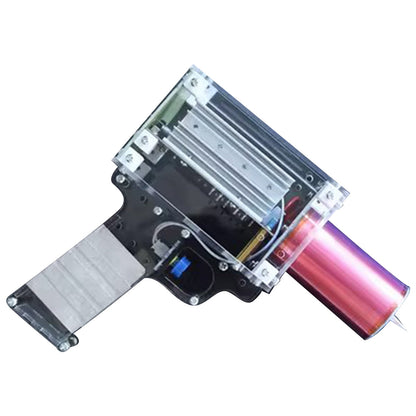 Handheld Tesla Coil with 10cm Arc - Educational Lightning Generator for Science Experiments - US Plug Engine Models Diyengmod Battery-powered Version