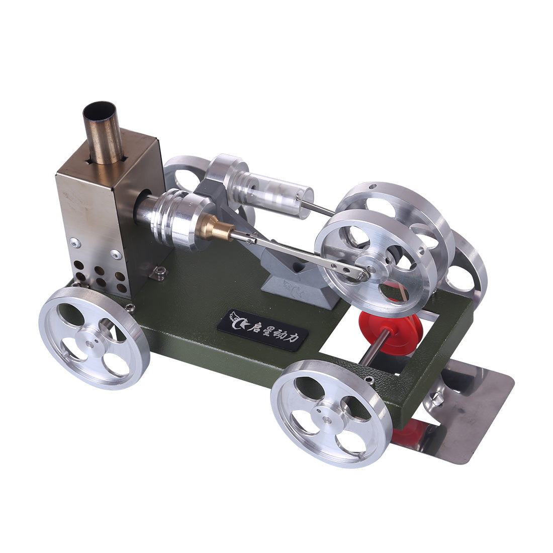 DIY Stirling Engine Car Model Kit - Assemble Your Own Working Engine Toy DIY Engine Diyengmod