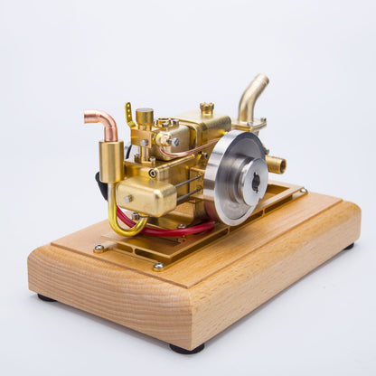 Mini 1.6cc Retro Water-Cooled Gas Engine Model for Collectors Engine Models Diyengmod