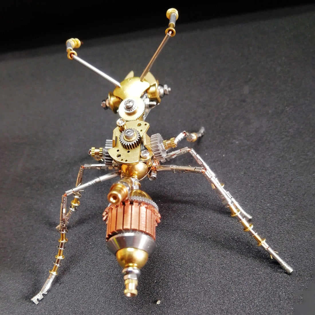 Steampunk 3D Metal Ant Assembly Model Kit - 190-Piece Puzzle 3D Puzzle Model Kit Diyengmod