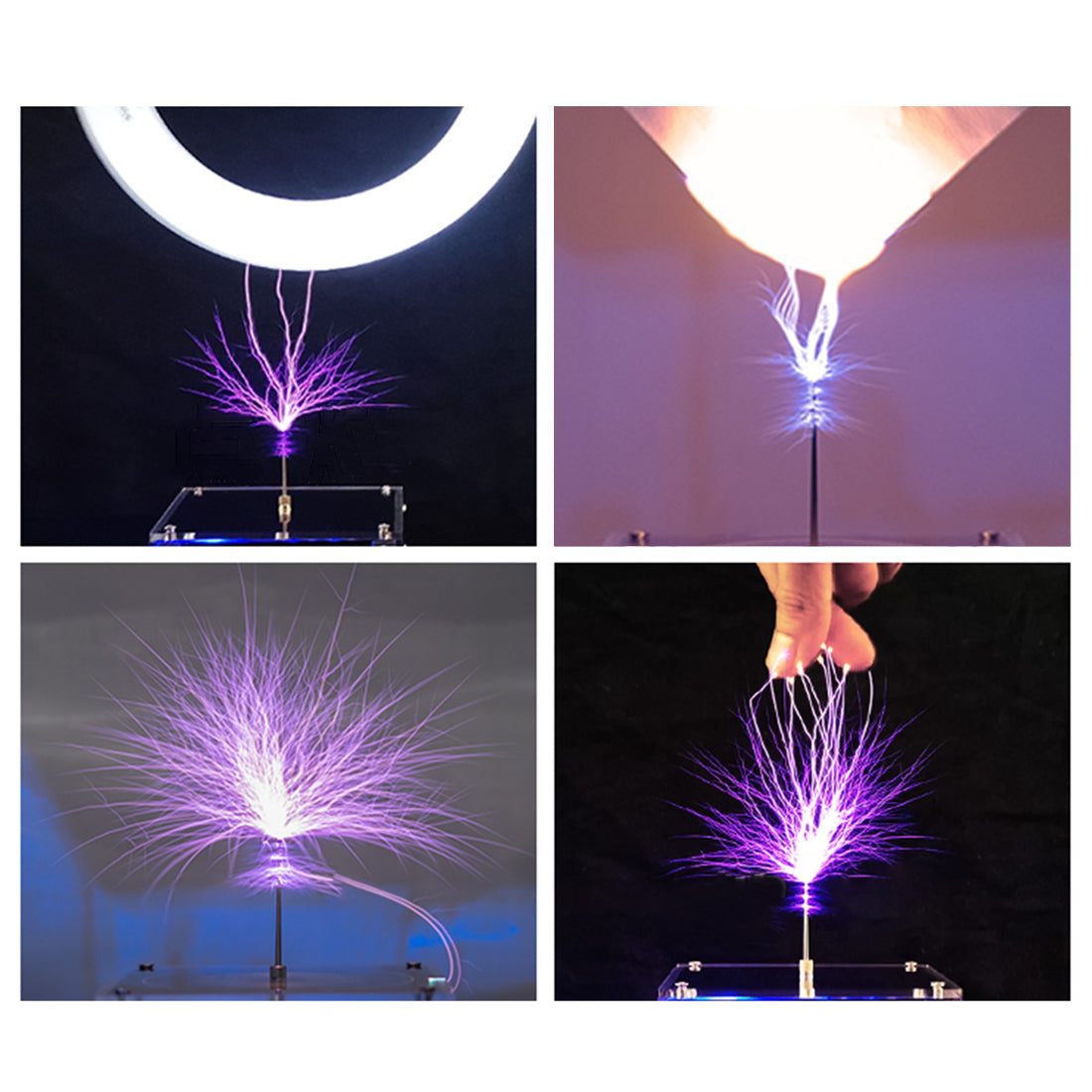 Electrifying Mini Tesla Coil: 10cm Desktop Lightning Music and Education Device Engine Models Diyengmod