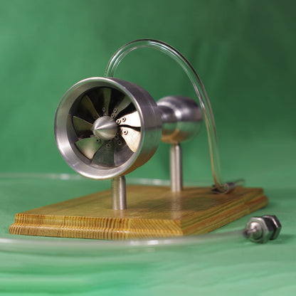 Steam-Powered Turbine Engine Model for Educational Science Experiments and Gifts Steam Engine Diyengmod