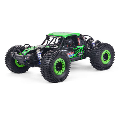 ZD Racing ROCKET DBX-10 1/10 Scale 4WD Brushless Off-Road RC Car with 80KM/H Speed and Spare Tire - Ready to Run RC Car Diyengmod Green