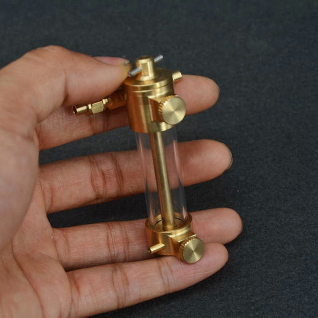 DIY Positive Displacement Oiler for Steam Engine Model - Split Design Steam Engine Diyengmod