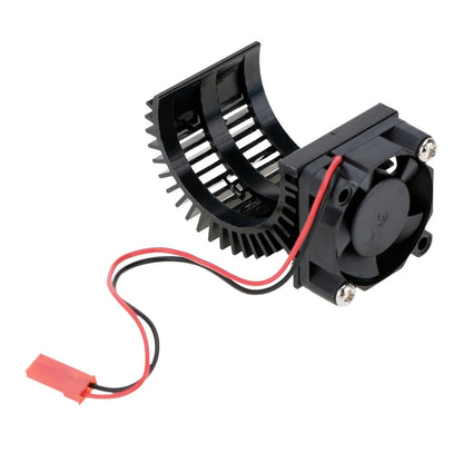 7014H Aluminum Motor Cooling Heat Sink with Fan for HSP 1/10 RC Cars 540/550 3650 Motors Accessories Diyengmod