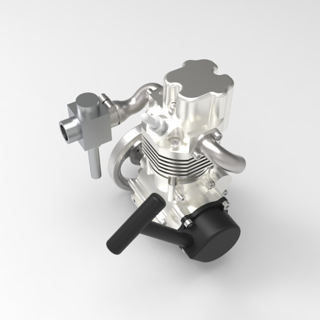 ENJOMOR GS-DK01 Retro 8CC OHV Gasoline Engine Model - RTR Version Engine Models Diyengmod