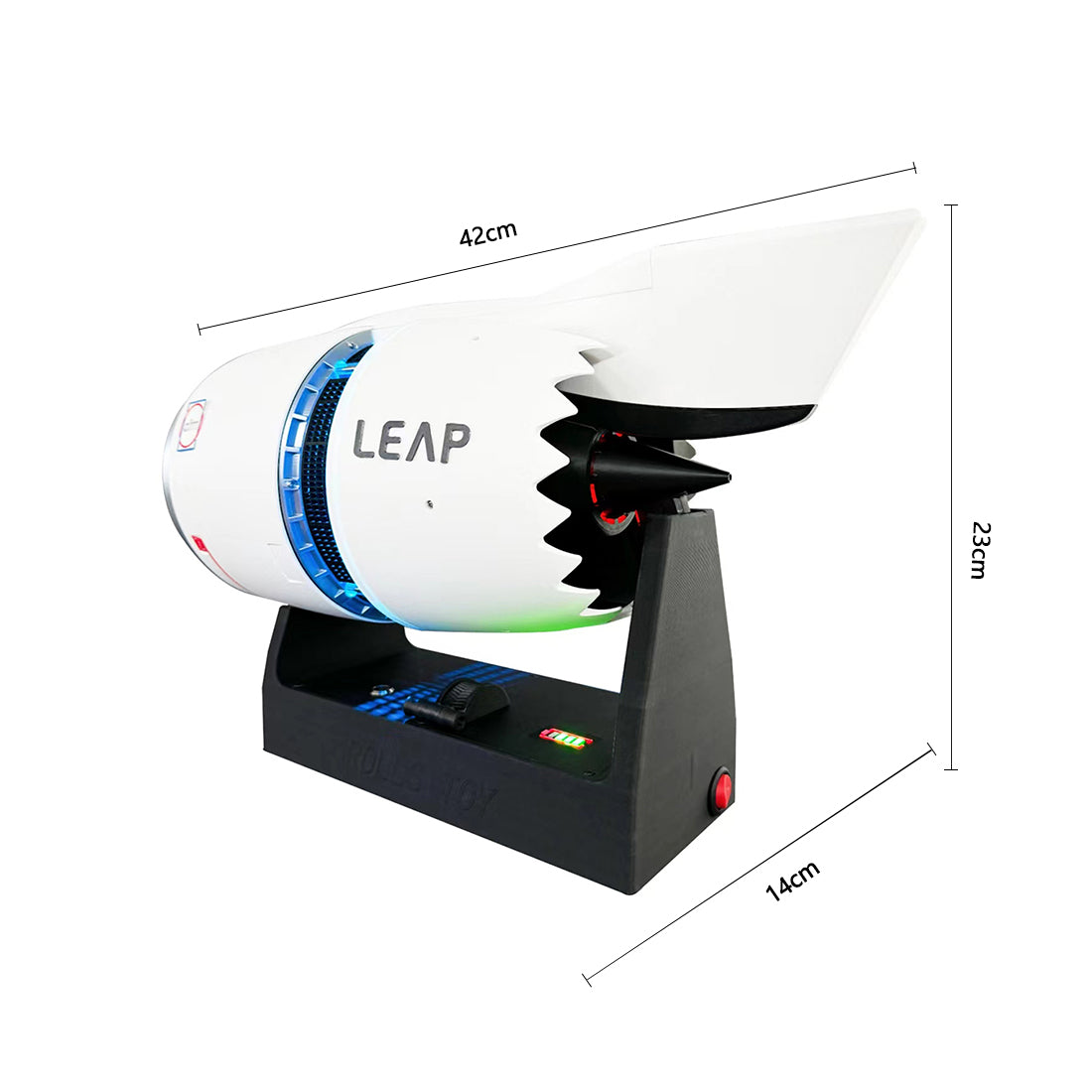 Build Your Own 3D Printed Turbofan Engine Model with Functional Thrust Reverser and LED Effects DIY Engine Diyengmod