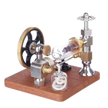 Adjustable Speed Stirling Engine Model with Vertical Flywheel | Educational Science Experiment Kit Stirling Engine Diyengmod