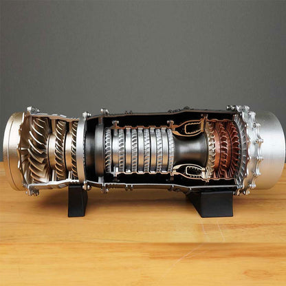 DIY 1/20 Scale WS-15 Turbofan Engine Model Kit - Functional Assembly with 150+ Pieces for Aviation Enthusiasts DIY Engine Diyengmod