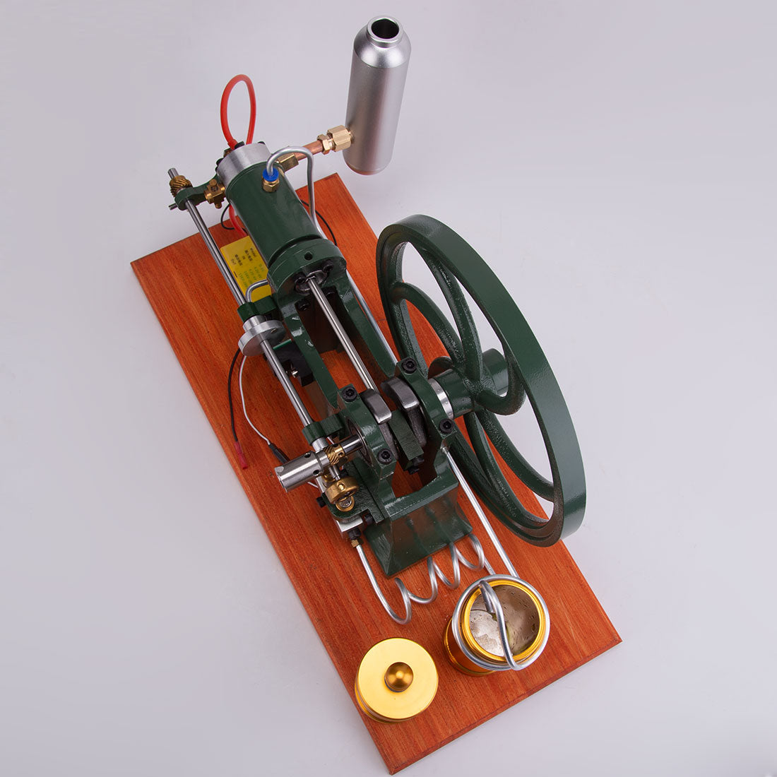 Antique Horizontal Water-Cooled 4-Stroke Hot-Bulb Engine Model for Collector's Display Engine Models Diyengmod