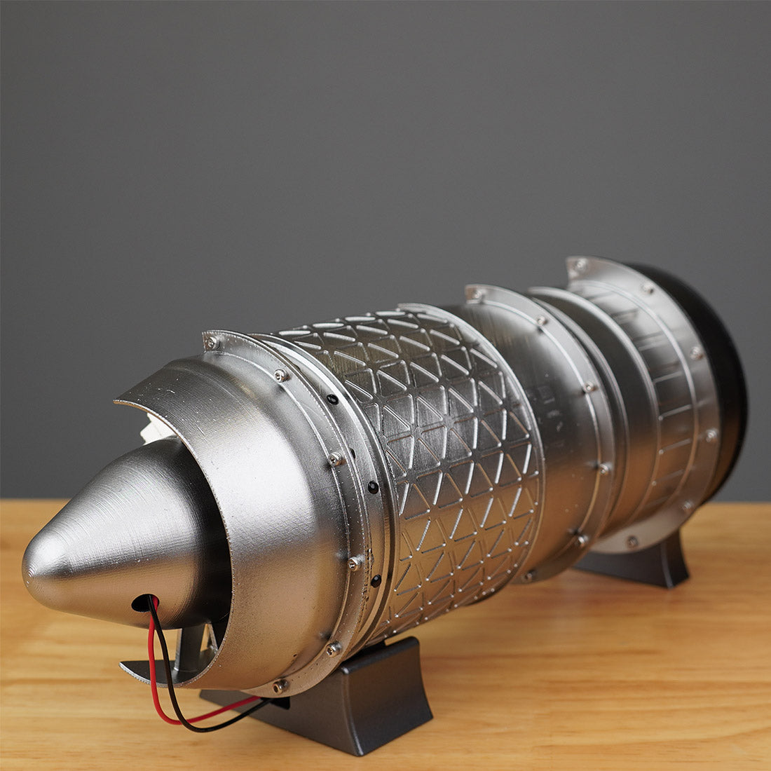 WP-85 Turbojet Engine DIY Model Kit - Realistic 1/3 Scale Working Aircraft Engine with 100 Parts DIY Engine Diyengmod