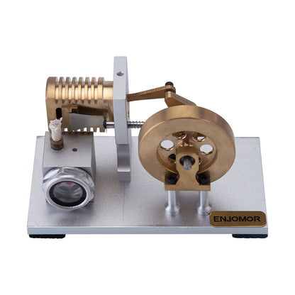 Premium Single Cylinder Stirling Engine Kit | Suction Fire Design - DIY Engineering Model Single Cylinder Stirling Engine Diyengmod