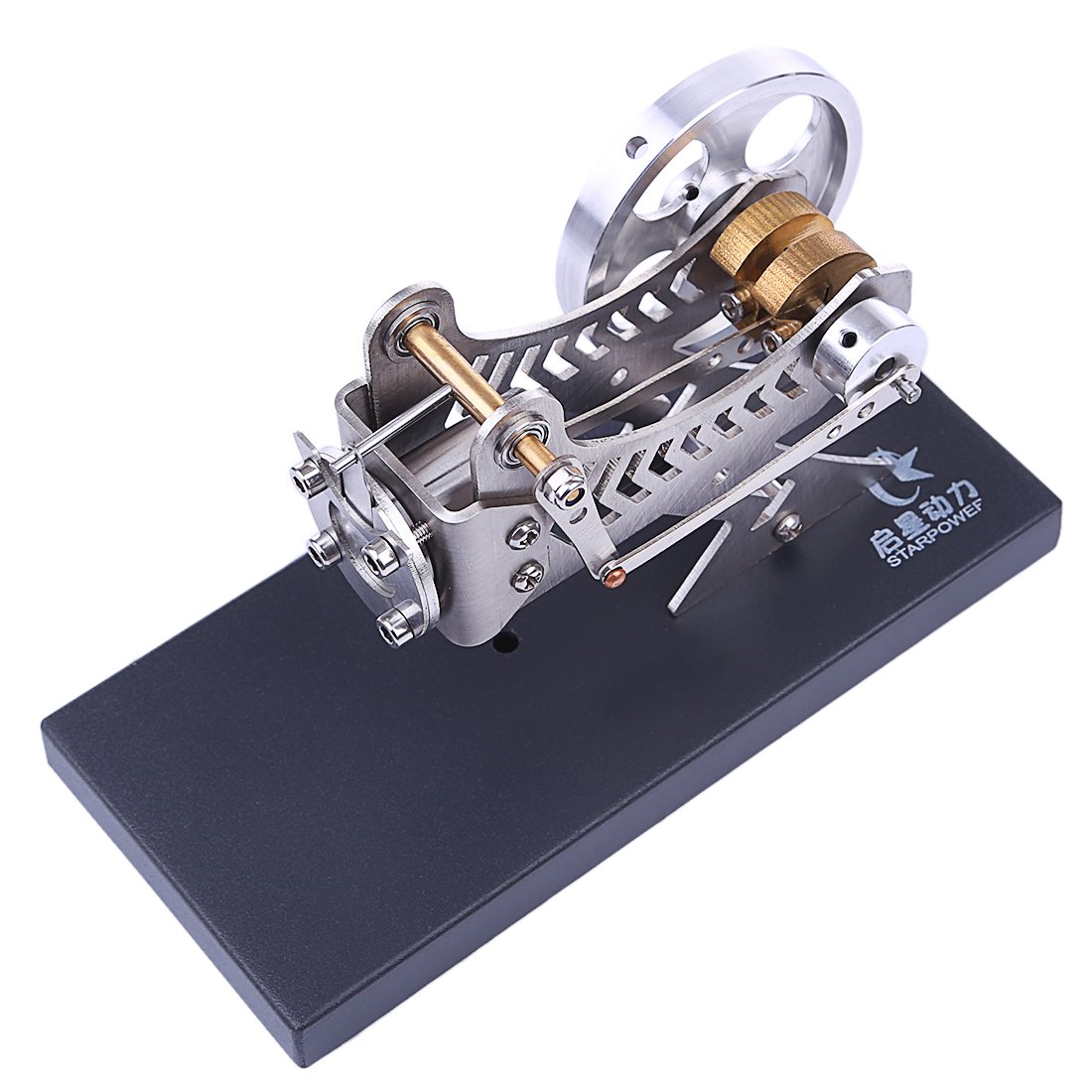 Steam-Powered Vacuum Engine Model Kit - Educational Flame Engine Toy Vacuum Engine Diyengmod