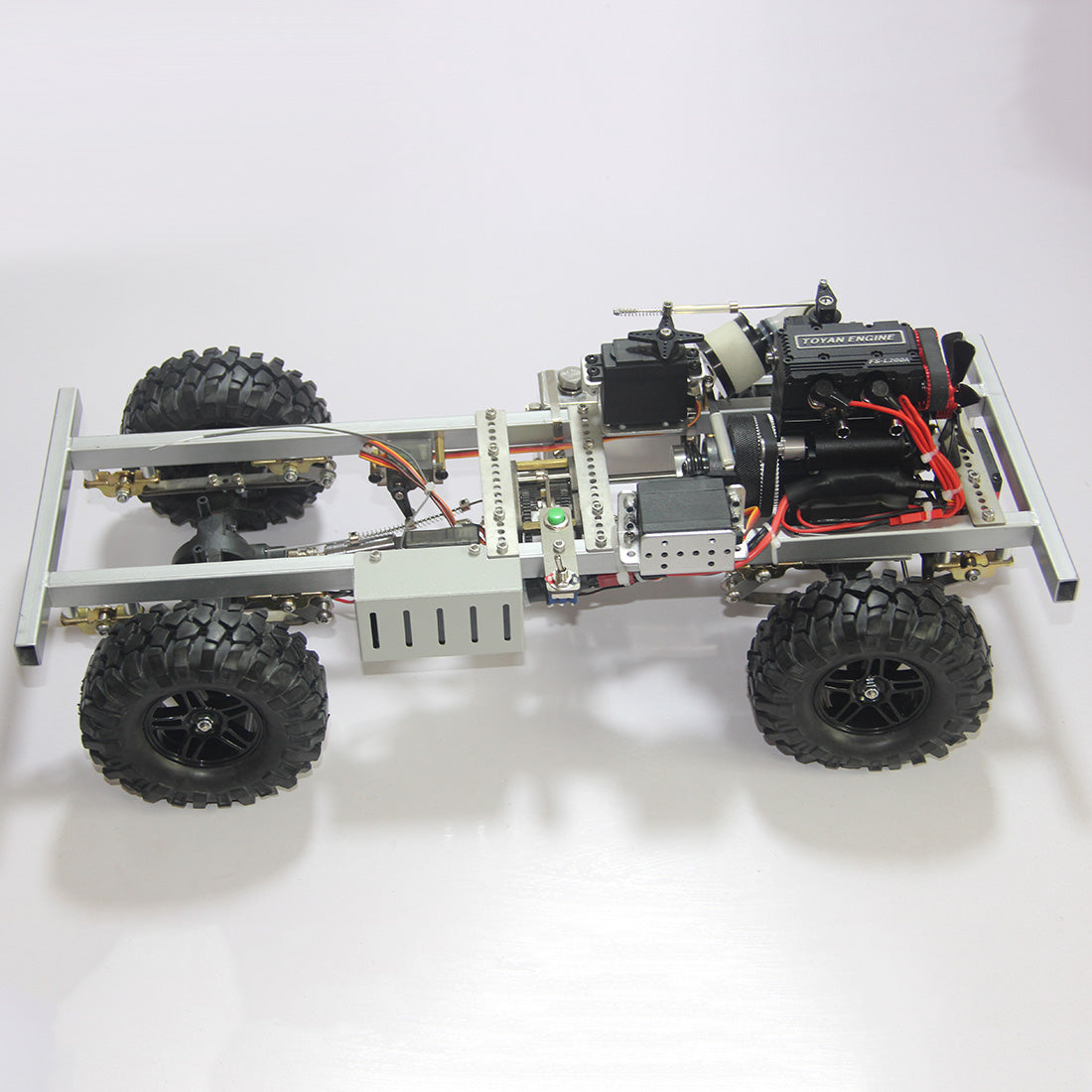 1/10 Scale 4WD Nitro-Powered Off-Road RC Car - Ultimate Ready-to-Run Adventure Vehicle Toyan Engine Diyengmod