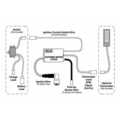 DLE55 55CC 2-Stroke Air-Cooled Gas Engine for RC Aircraft with Side Exhaust RC Airplane Diyengmod