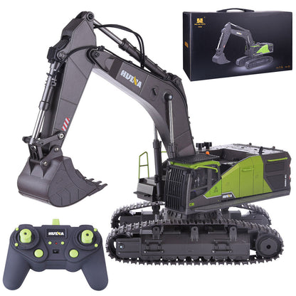 HUINA 1:14 Scale 22CH Remote Control Excavator Truck - 2.4G Engineering Model Toy RC Truck Diyengmod