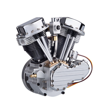 CISON FG-VT9 V-Twin 9cc 4-Stroke Air-Cooled Motorcycle Engine with Original Parts and Accessories Engine Models Diyengmod