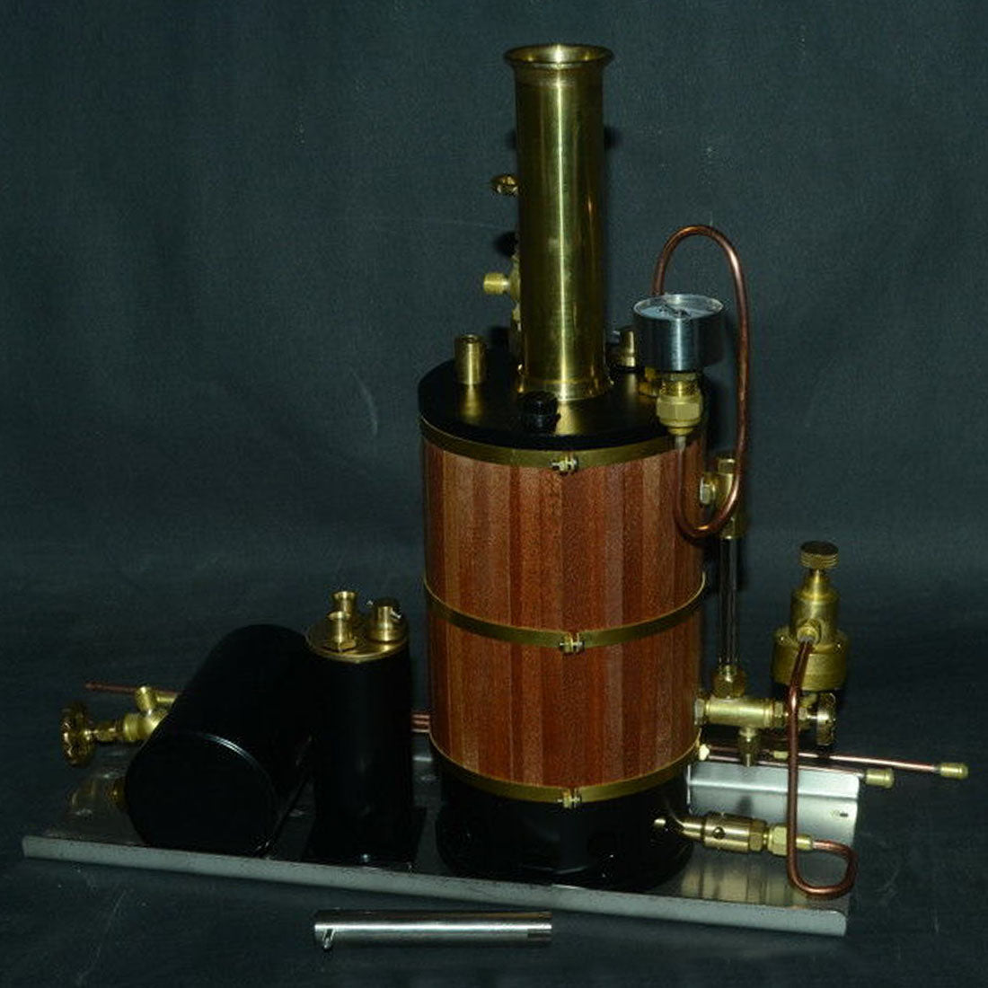 Compact Vertical Steam Boiler Model for Marine Engine - 230ml Capacity Steam Engine Diyengmod