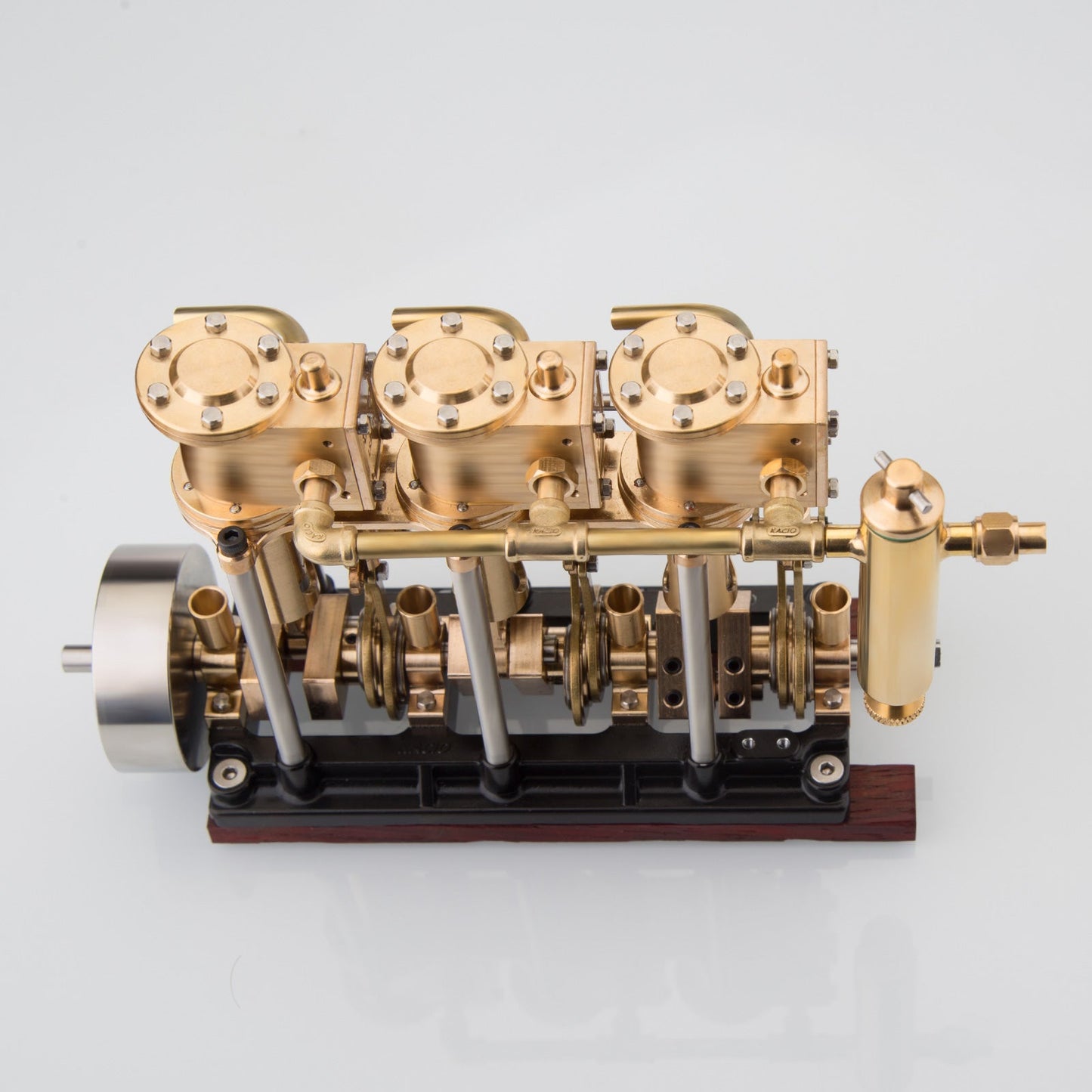 KACIO LS3-13S Compact 3-Cylinder Reciprocating Steam Engine for Model Boats with Reverse Function Steam Engine Diyengmod