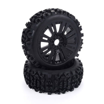 4Pcs High-Performance 1/8 Off-Road Deep Gear Tires for RC Vehicles - Compatible with Redcat, Losi, HPI, Kyosho, and More Accessories Diyengmod