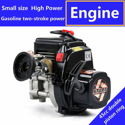 45cc High-Power Double-Ring 2-Stroke Gasoline Engine for Rovan LT LOSI 1/5 RC Model Cars RC Engine Diyengmod