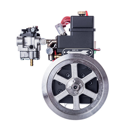 32cc Water-Cooled Inline Four-Cylinder Gasoline Engine for 1:5 RC Models - DIY Engine Modification Engine Models Diyengmod