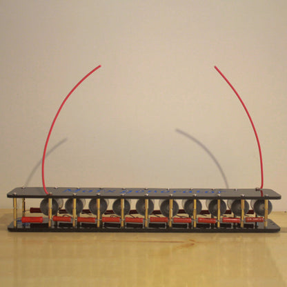 High-Voltage 20-Stage Marx Generator Electric Arc Experiment Model for Educational Purposes Engine Models Diyengmod