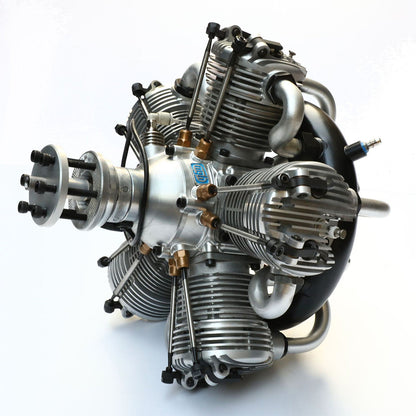 150cc NGH GF150R5 Five-Cylinder Four-Stroke Radial Engine for RC Fixed-Wing Airplanes Engine Models Diyengmod