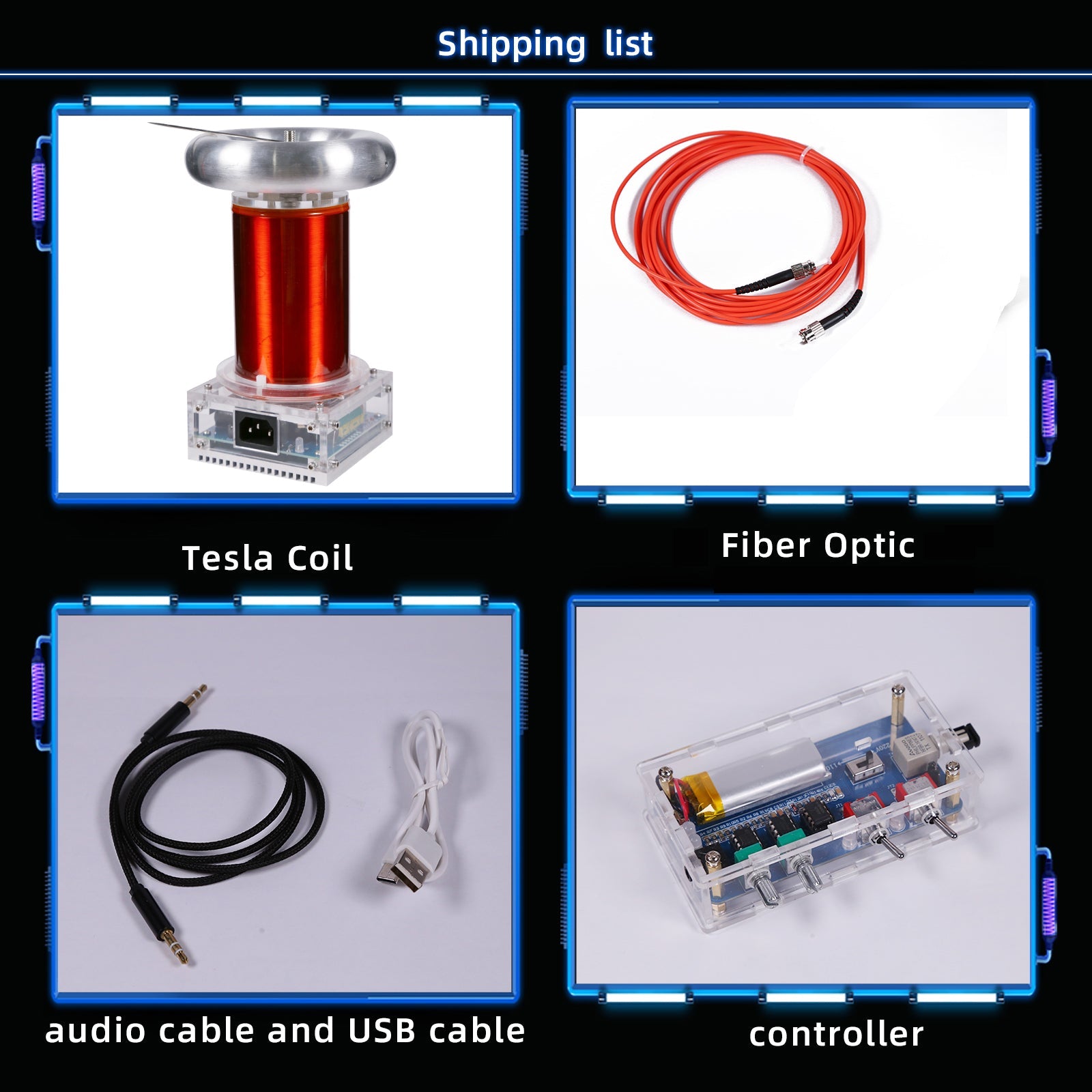 High-Tech Musical Tesla Coil with Integrated Arc Discharge for Educational and Demonstration Purposes Engine Models Diyengmod