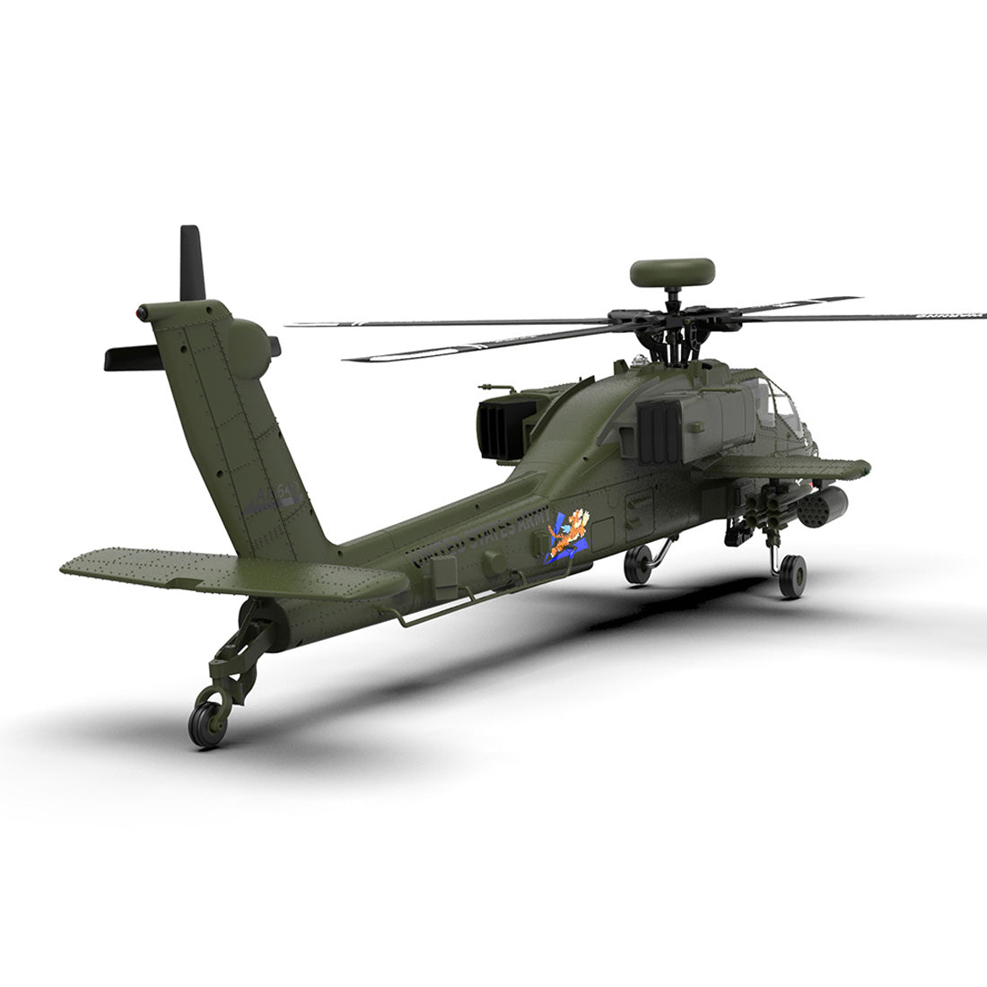 YU XIANG F11 AH-64 1/32 Scale 2.4G 6CH Ready-to-Fly Helicopter Model - DIY Eng Mod helicopter Diyengmod