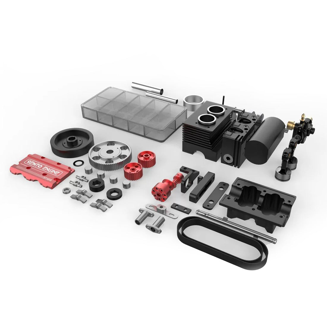 DIY Toyan FS-S100AC RC Engine Building Kit - Create Your Own Functional Model Engine Toyan Engine Diyengmod