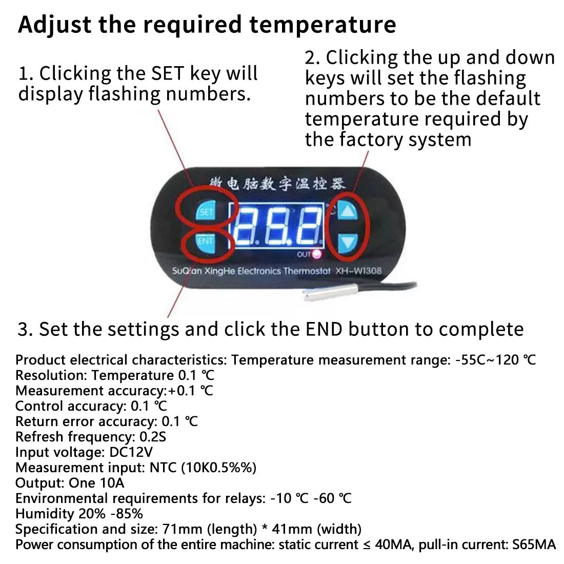 Mini Dual-Mode 12V Air Conditioner with Intelligent Temperature Control and Digital Display Engine Models Diyengmod