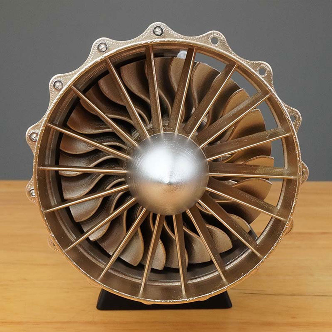 DIY 1/20 Scale WS-15 Turbofan Engine Model Kit - Functional Assembly with 150+ Pieces for Aviation Enthusiasts DIY Engine Diyengmod