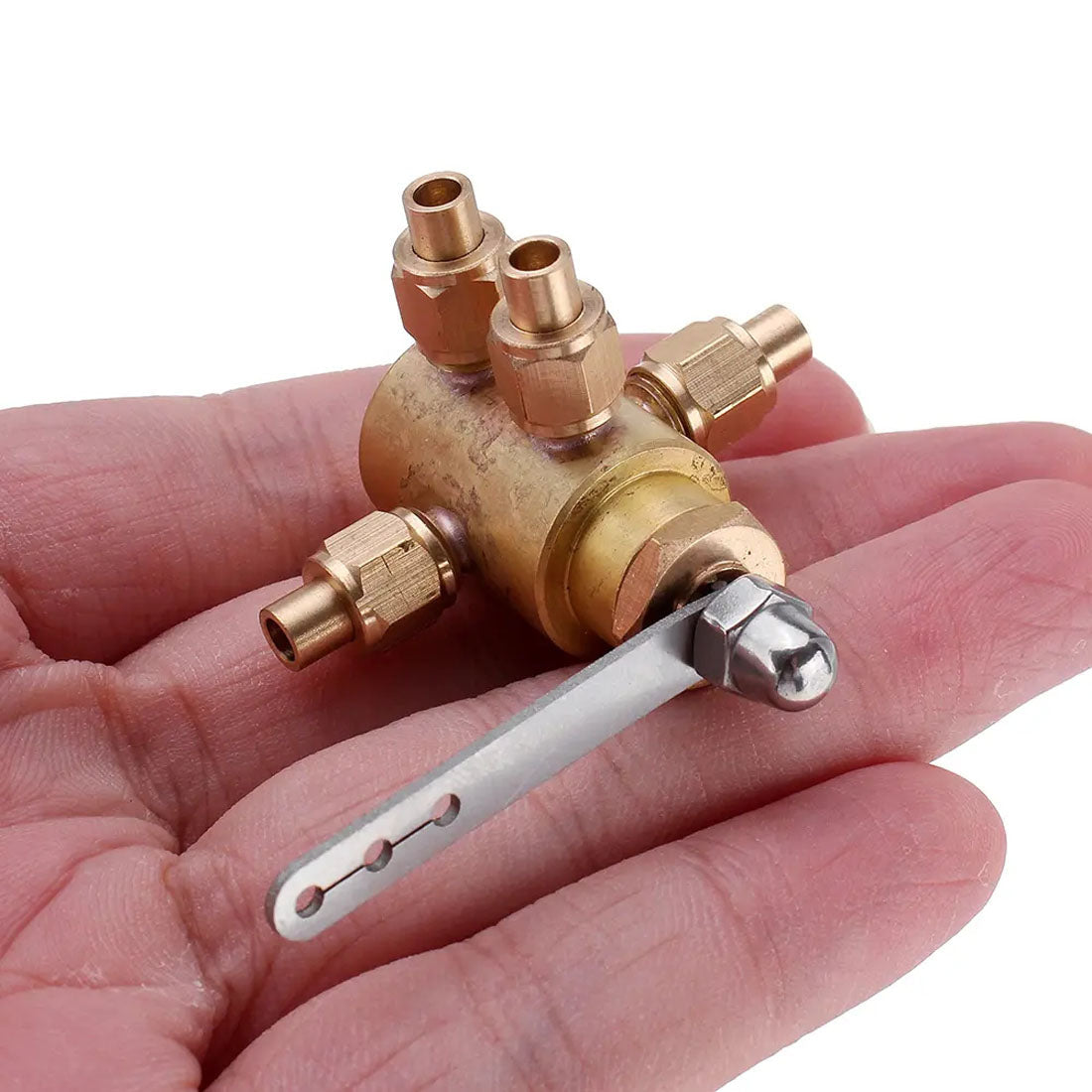 Dual-Function Control Valve for Steam Engine Model Steam Engine Diyengmod