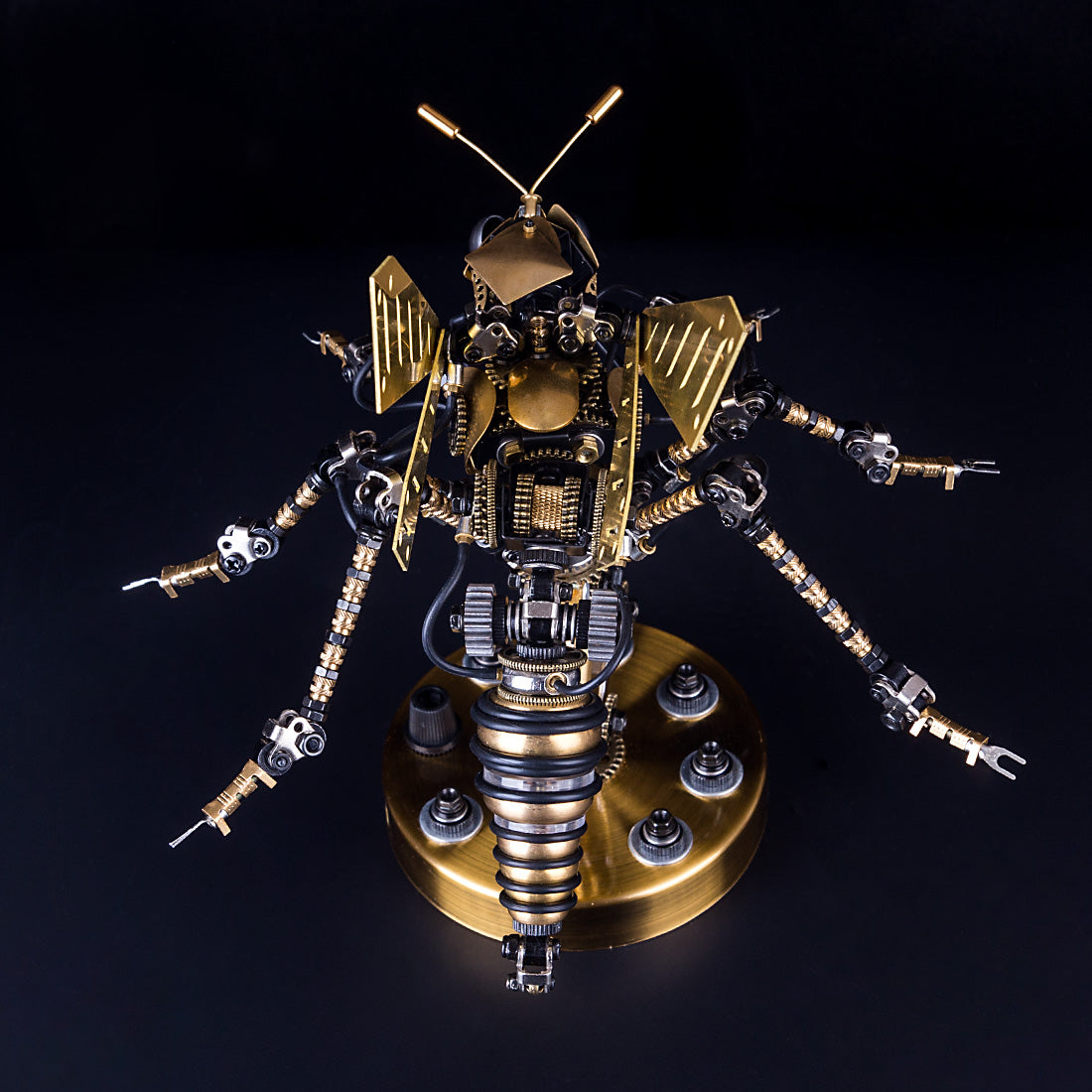 Steampunk Wasp 3D Metal Puzzle DIY Kit - Creative Model Assembly for Teens and Adults 3D Puzzle Model Kit Diyengmod