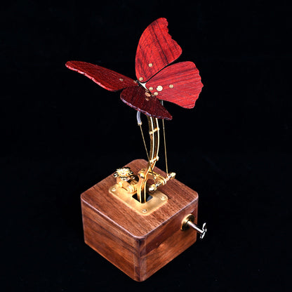 Kinetic 3D Butterfly Model Kit - Dynamic Mechanical Craft for All Ages 3D Puzzle Model Kit Diyengmod