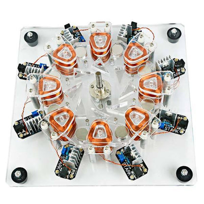 High-Efficiency Brushless DC Motor Model for Science Projects - DIYEngMod 5000-10000 RPM Engine Models Diyengmod