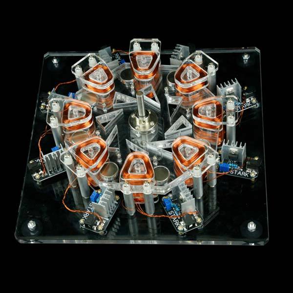 High-Efficiency Brushless DC Motor Model for Science Projects - DIYEngMod 5000-10000 RPM Engine Models Diyengmod