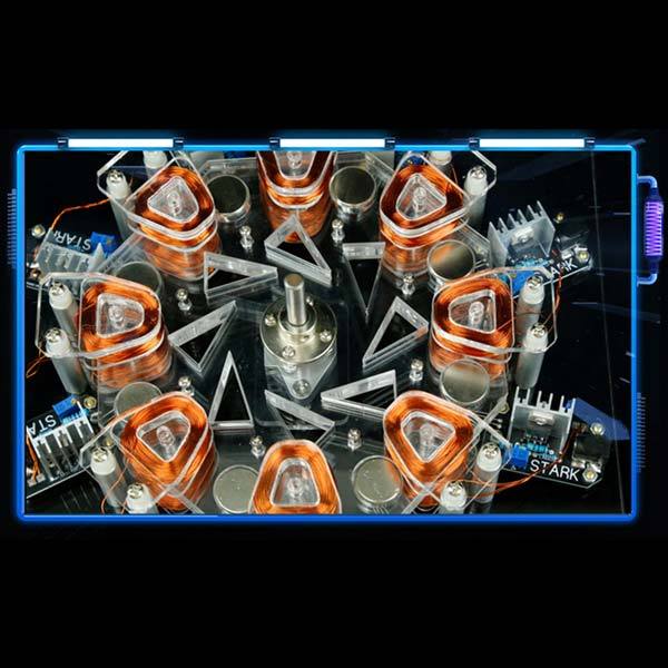 High-Efficiency Brushless DC Motor Model for Science Projects - DIYEngMod 5000-10000 RPM Engine Models Diyengmod