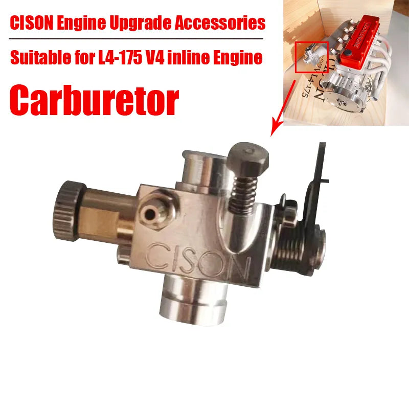 Enhanced Carburetor Kit for CISON L4-175 Inline 4 Engine - DIY Upgrade Parts Accessories Diyengmod