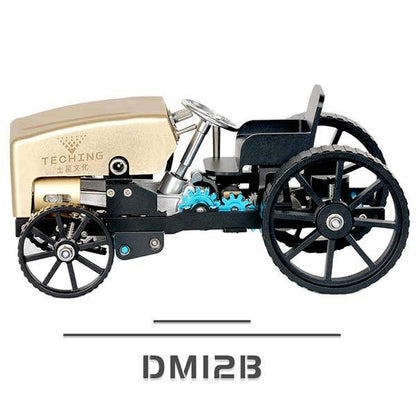Retro Electric Car Engine Assembly Kit - DIY Engineering Experience (249Pcs) DIY Engine Diyengmod