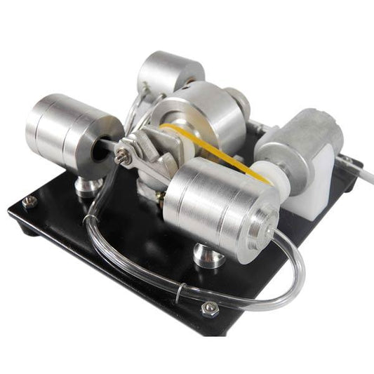 Electric Generator Steam Engine DIY Assembly Kit - Science Experiment Model Steam Engine Diyengmod