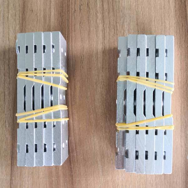 Metal Rail Track Kit for DIY Steam Train Engine Assembly - 60cm Length DIY Engine Diyengmod