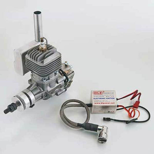 DLE 20CC Gasoline RC Aircraft Engine with Electronic Ignition and Muffler for High-Performance Flying RC Engine Diyengmod
