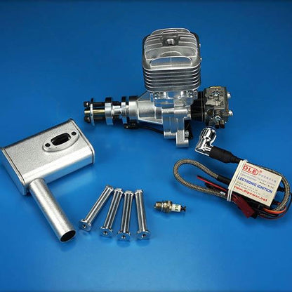 DLE 30CC Gas RC Aircraft Engine with Electronic Ignition for Model Planes - High Performance DIY Engine RC Engine Diyengmod